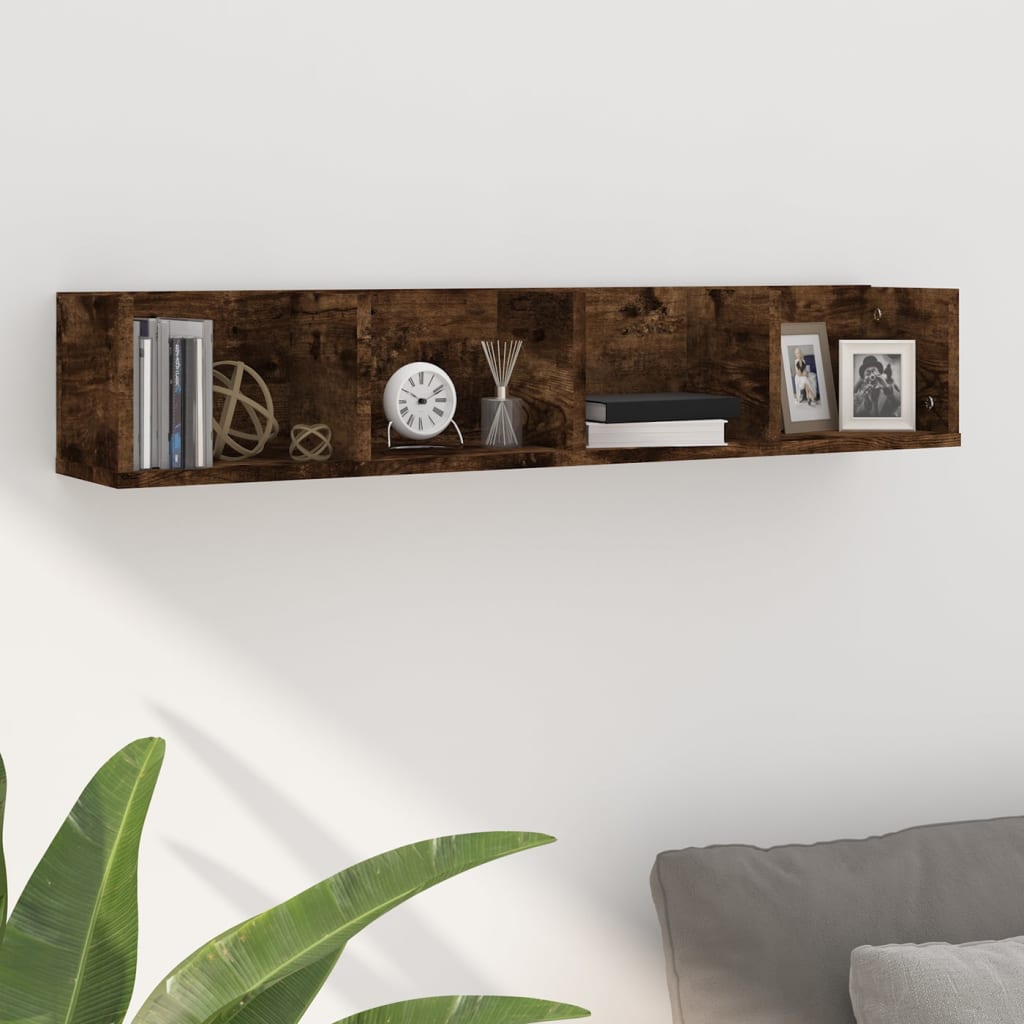 Cd-Hylla 100X18X18 Cm Konstruerat Trä