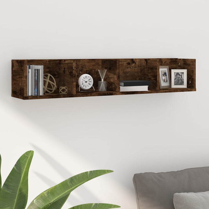 Cd-Hylla 100X18X18 Cm Konstruerat Trä