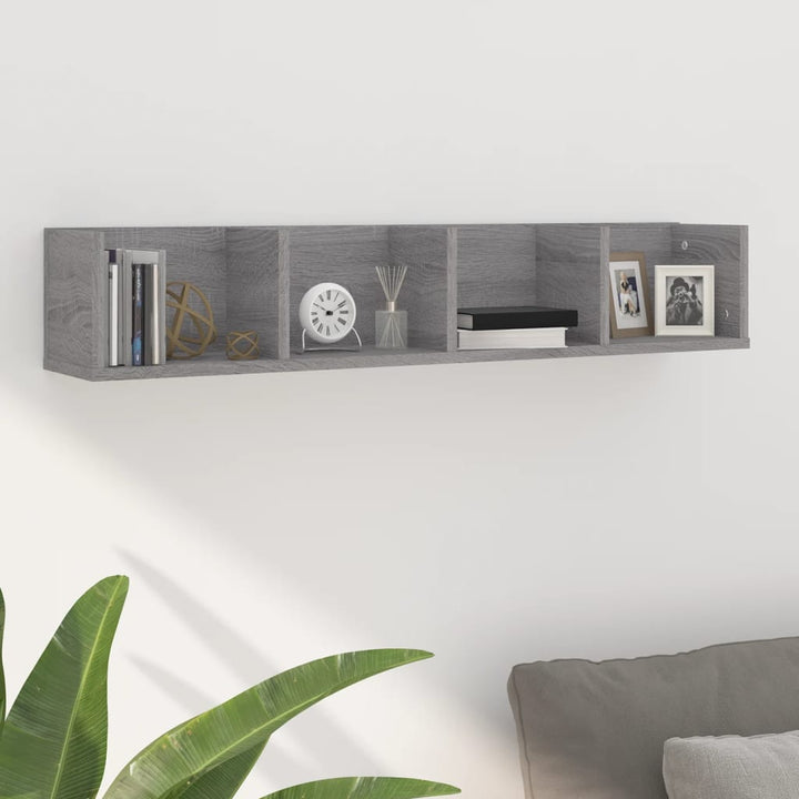 Cd-Hylla 100X18X18 Cm Konstruerat Trä