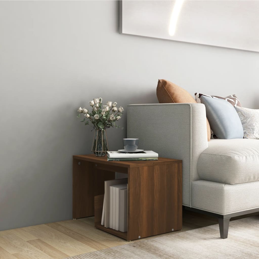 Sidobord 59X36X38 Cm Konstruerat Trä