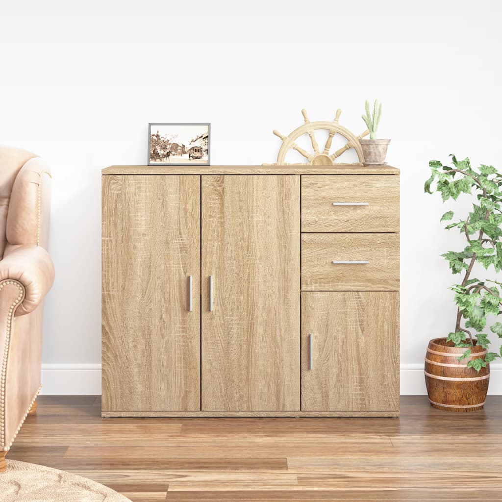 Skänk 91X29,5X75 Cm Konstruerat Trä