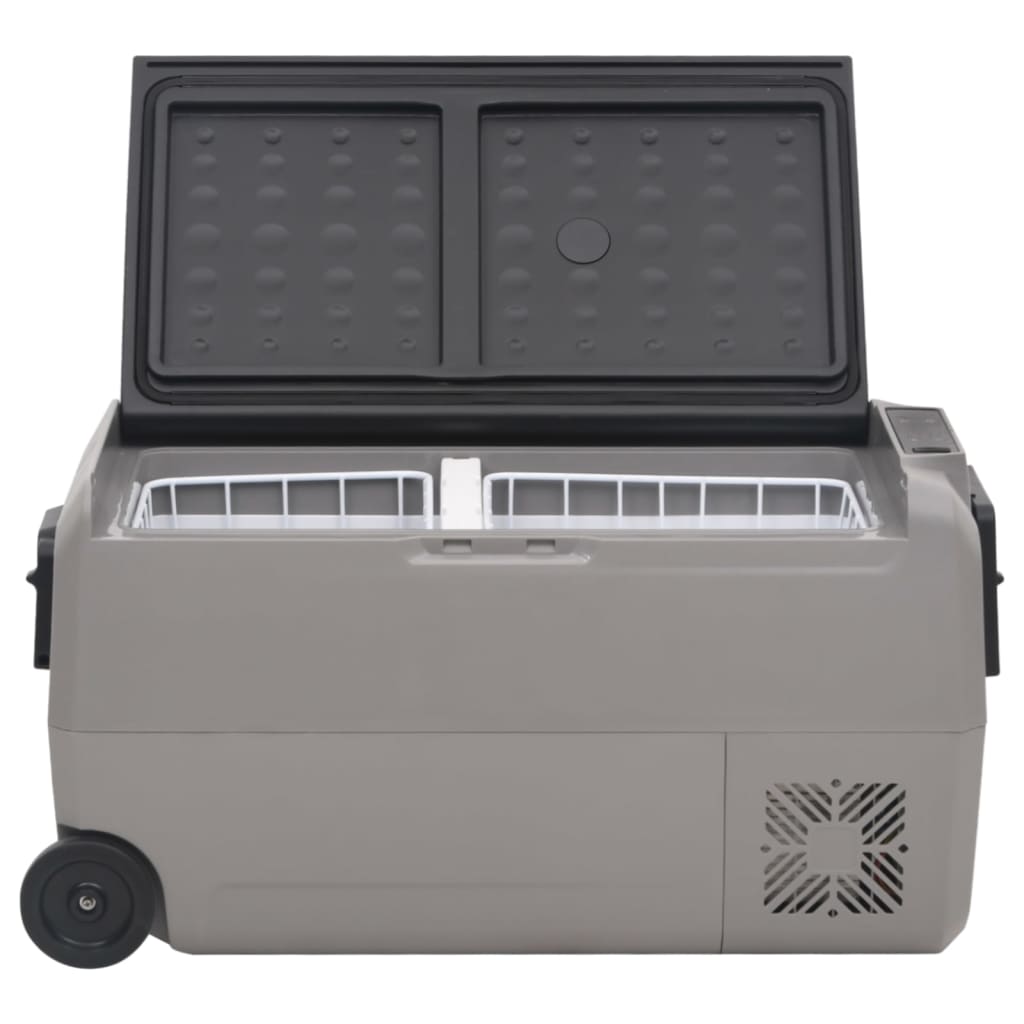 Kylbox Med Hjul Och Adapter Svart &amp; Grå Pp &amp; Pe