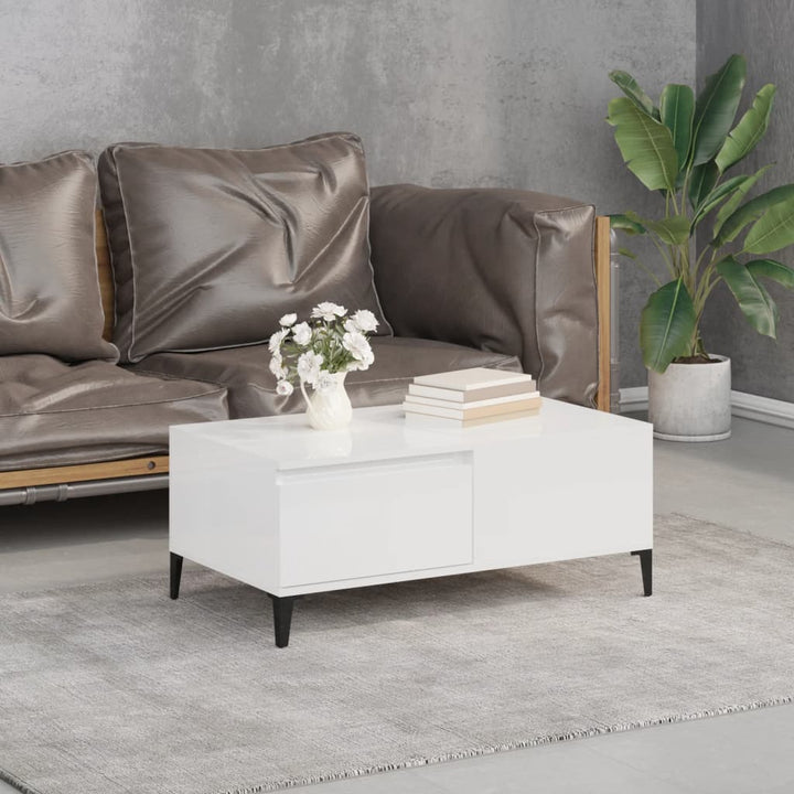 Soffbord 90X50X36,5 Cm Konstruerat Trä