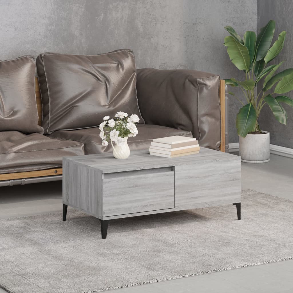 Soffbord 90X50X36,5 Cm Konstruerat Trä