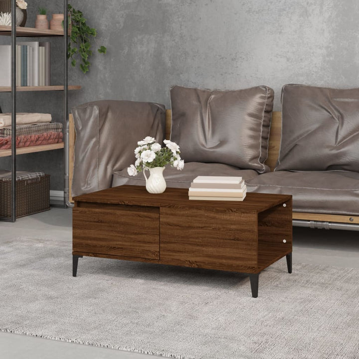 Soffbord 90X50X36,5 Cm Konstruerat Trä