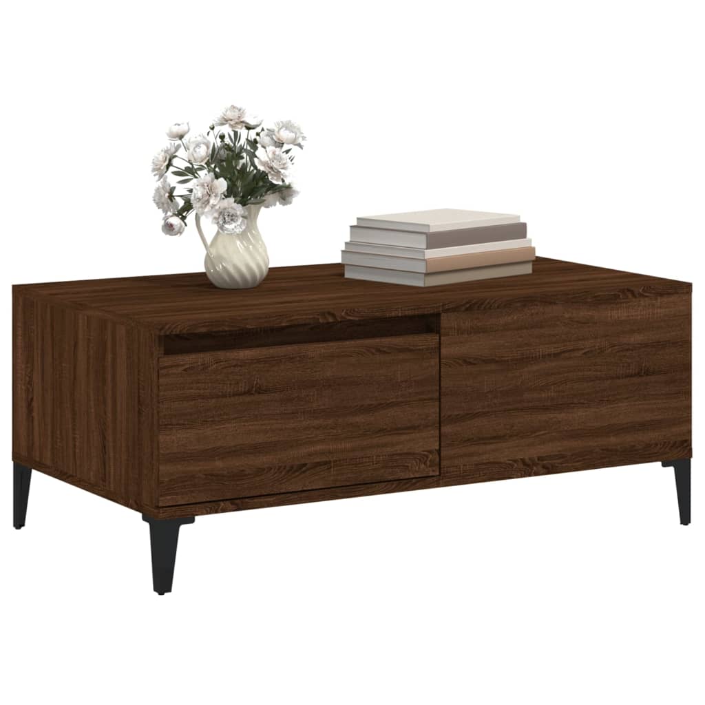 Soffbord 90X50X36,5 Cm Konstruerat Trä