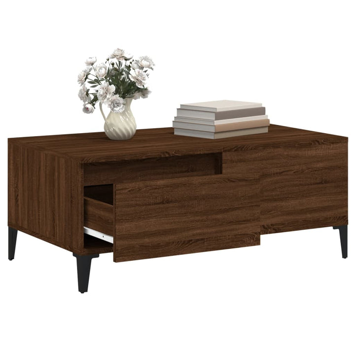 Soffbord 90X50X36,5 Cm Konstruerat Trä