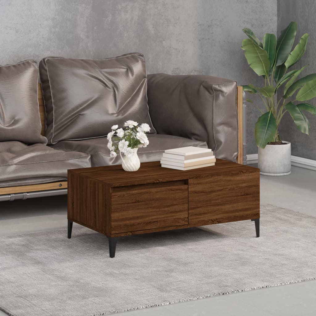 Soffbord 90X50X36,5 Cm Konstruerat Trä