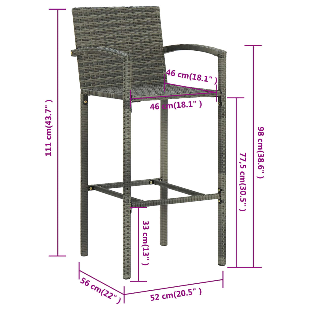 Barstolar 2 St Konstrotting