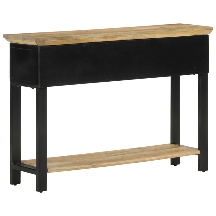 Konsolbord 110X30X75 Cm Massivt Grovt Mangoträ