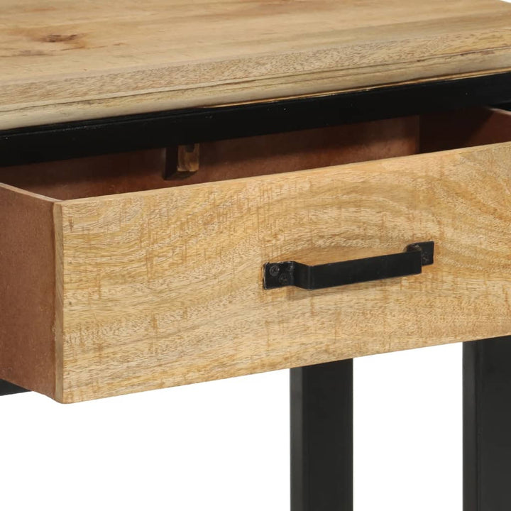 Konsolbord 110X30X75 Cm Massivt Grovt Mangoträ