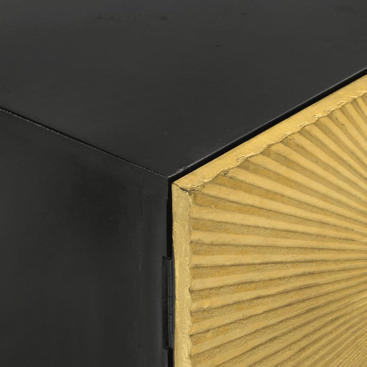 Tv-Bänk 110X30X45 Cm Massivt Mangoträ