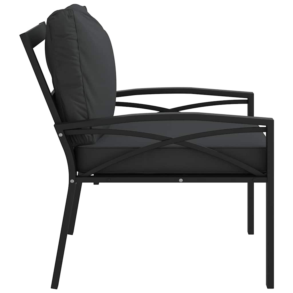 Trädgårdsstol Med Dynor 68X76X79 Cm Stål