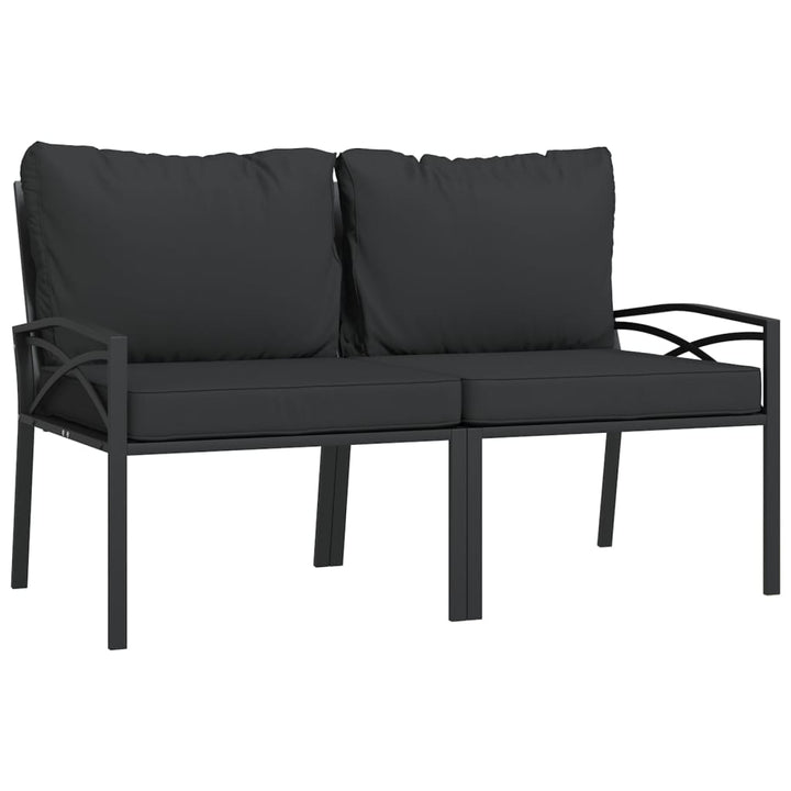 Trädgårdsstolar Med Dynor 2 St 62X75X79 Cm Stål