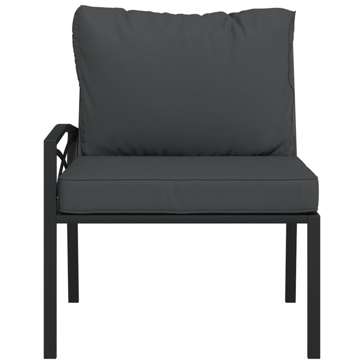 Trädgårdsstolar Med Dynor 2 St 62X75X79 Cm Stål
