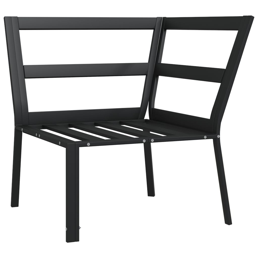 Trädgårdsstol Med Dynor 76X76X79 Cm Stål
