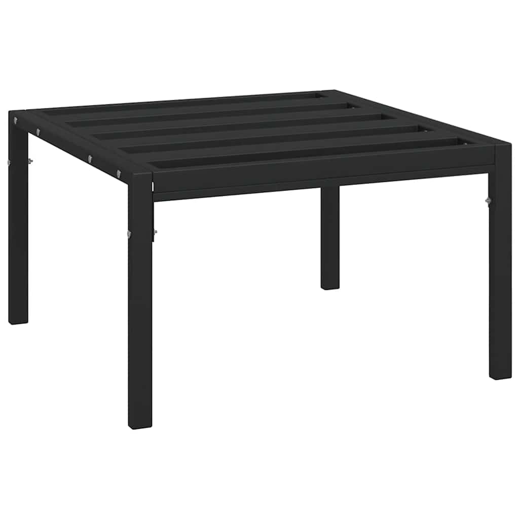 Trädgårdspallar Med Färgade Dynor 2 St 60X60X35 Cm Stål