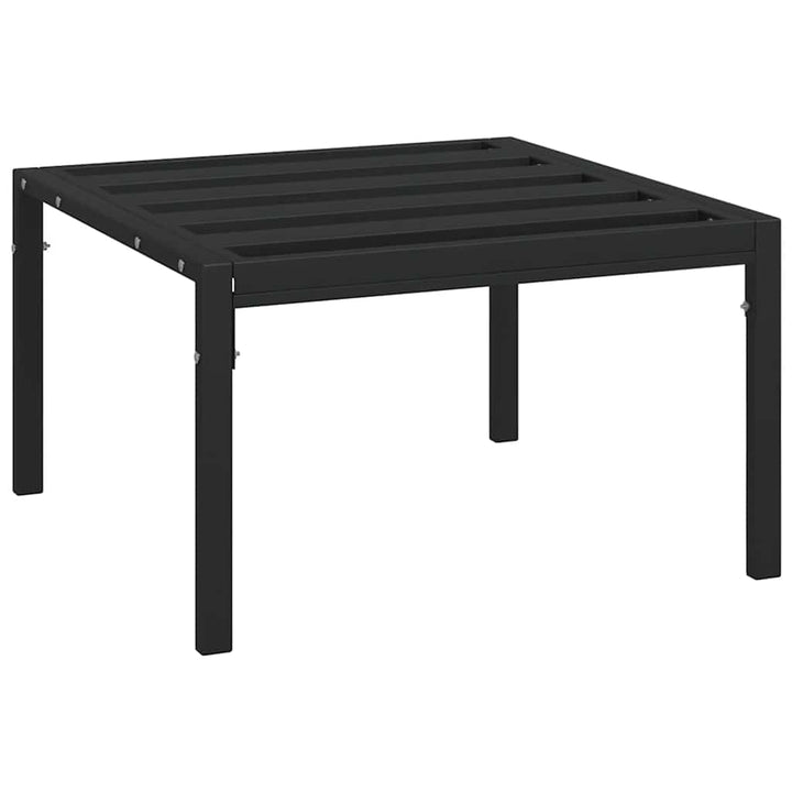 Trädgårdspallar Med Färgade Dynor 2 St 60X60X35 Cm Stål