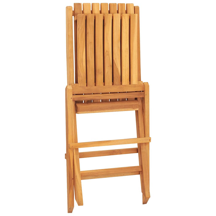 Hopfällbara Trädgårdsstolar 2 St 47X47X89 Cm Massiv Teak