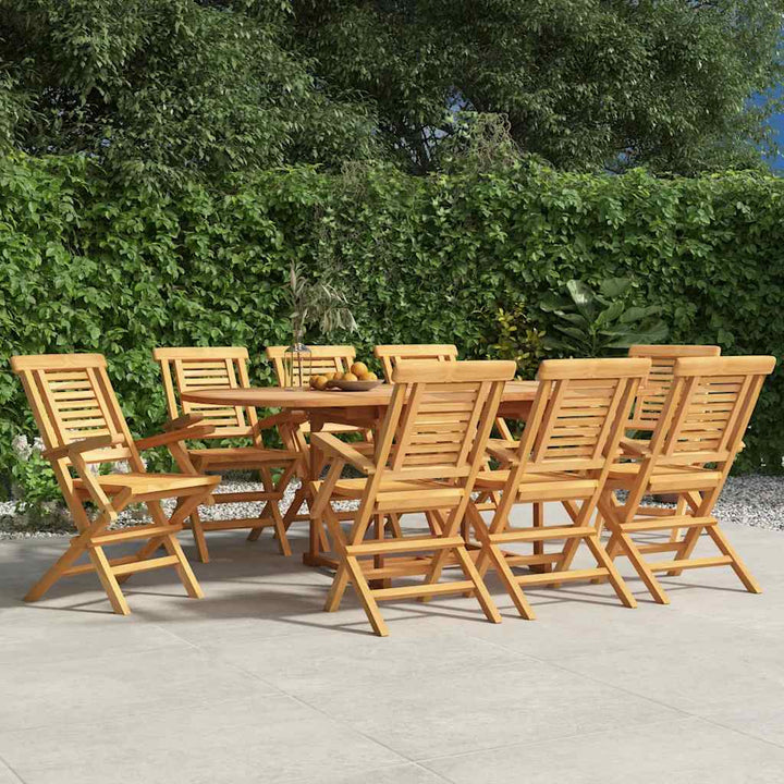 Hopfällbara Trädgårdsstolar 6 St 47X63X90 Cm Massiv Teak