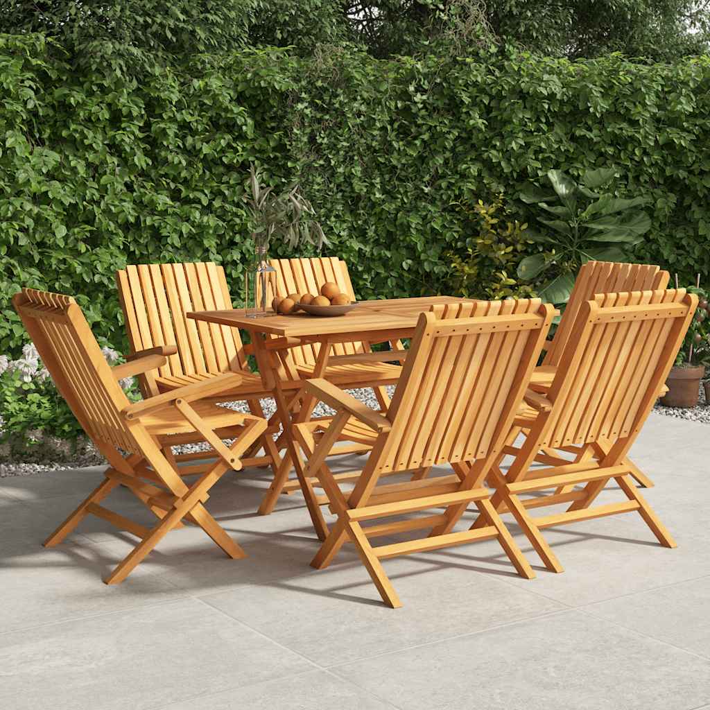 Hopfällbara Trädgårdsstolar 2 St 47X47X89 Cm Massiv Teak