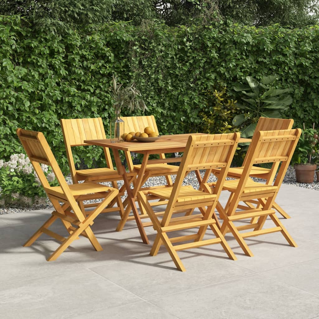 Hopfällbara Trädgårdsstolar 2 St 47X61X90 Cm Massiv Teak