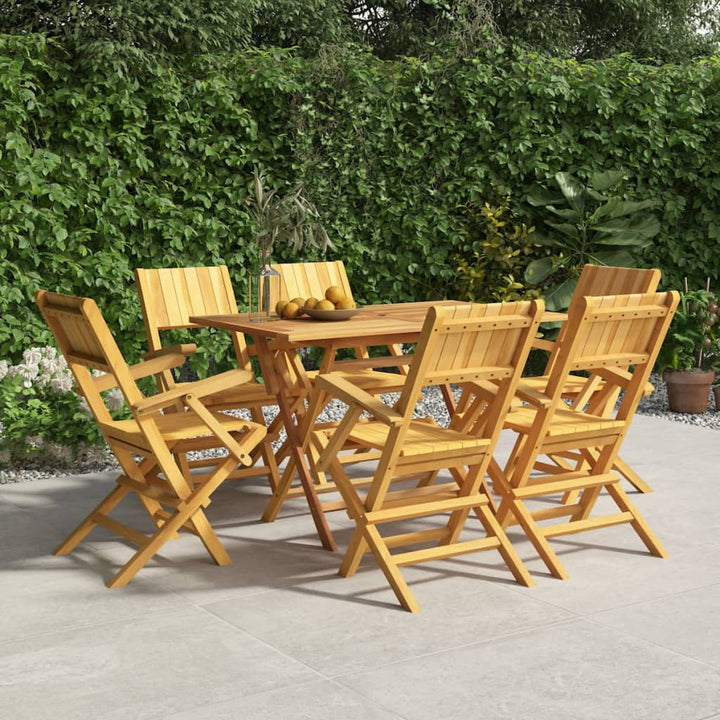 Hopfällbara Trädgårdsstolar 2 St 47X61X90 Cm Massiv Teak