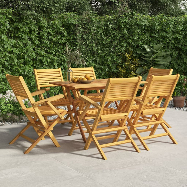 Hopfällbara Trädgårdsstolar 2 St 55X62X90 Cm Massiv Teak