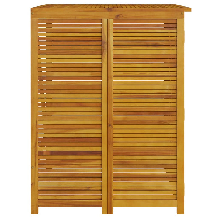 Fyrdubbelt Skjul För Sopkärl 280X89X117 Cm Massivt Akaciaträ