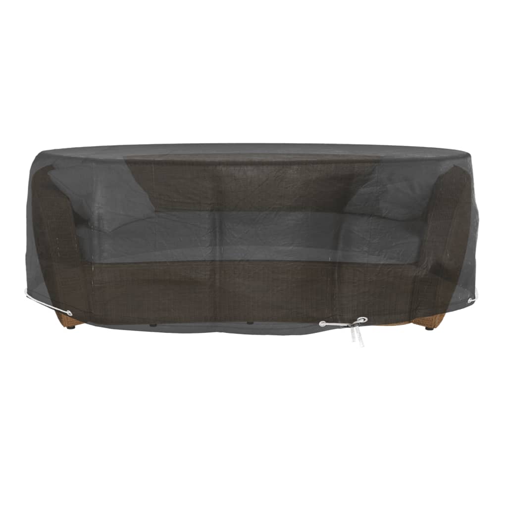 Överdrag Till Loungegrupp 2 St 8 Öljetter Ø188X50 Cm Rund