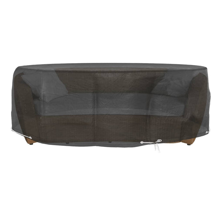 Överdrag Till Loungegrupp 2 St 8 Öljetter Ø188X50 Cm Rund