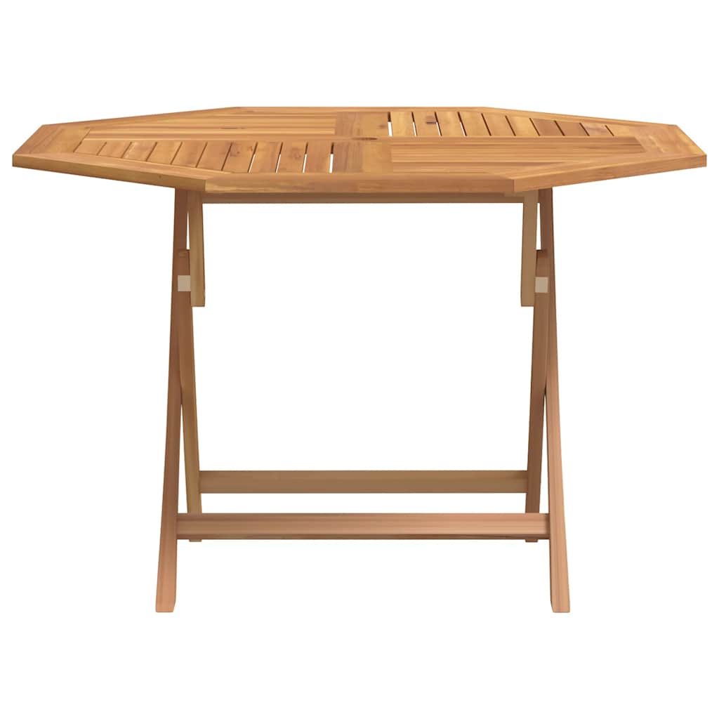 Hopfällbart Trädgårdsbord 110X110X75 Cm Massiv Teak