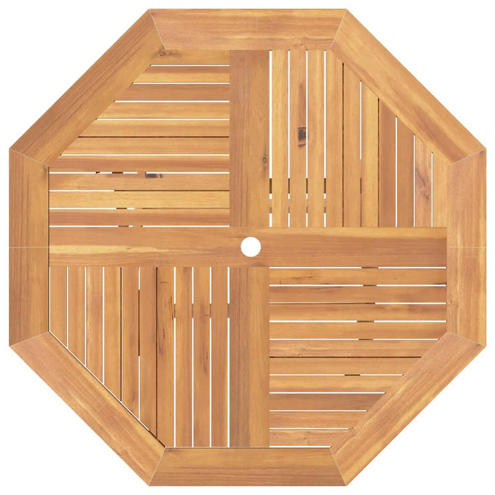 Hopfällbart Trädgårdsbord 110X110X75 Cm Massiv Teak