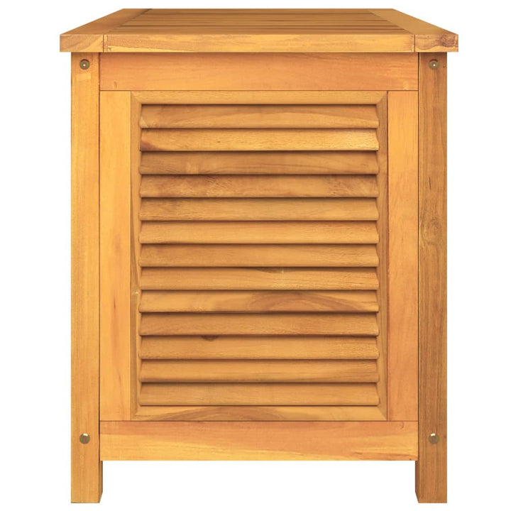 Trädgårdslåda Med Påse Massiv Teak