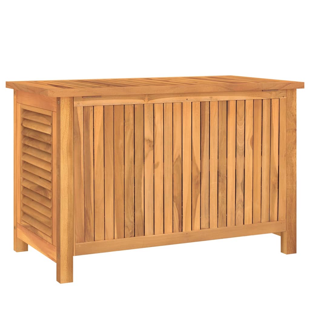 Trädgårdslåda Med Påse Massiv Teak