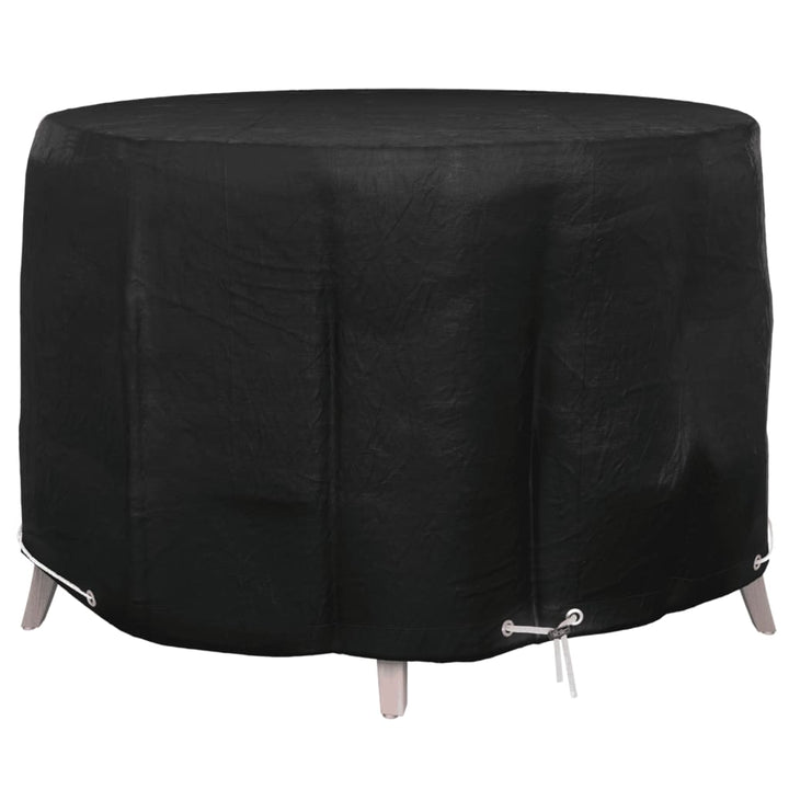 Överdrag För Trädgårdsmöbler 2 St 10 Öljetter Ø260X90 Cm Rund