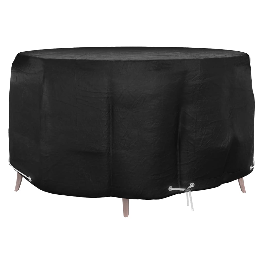 Överdrag För Trädgårdsmöbler 2 St 10 Öljetter Ø260X90 Cm Rund