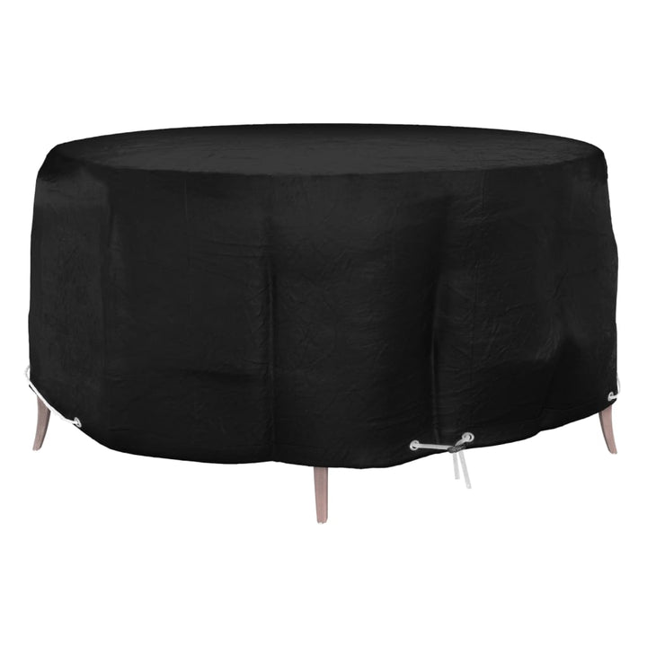 Överdrag För Trädgårdsmöbler 2 St 10 Öljetter Ø260X90 Cm Rund