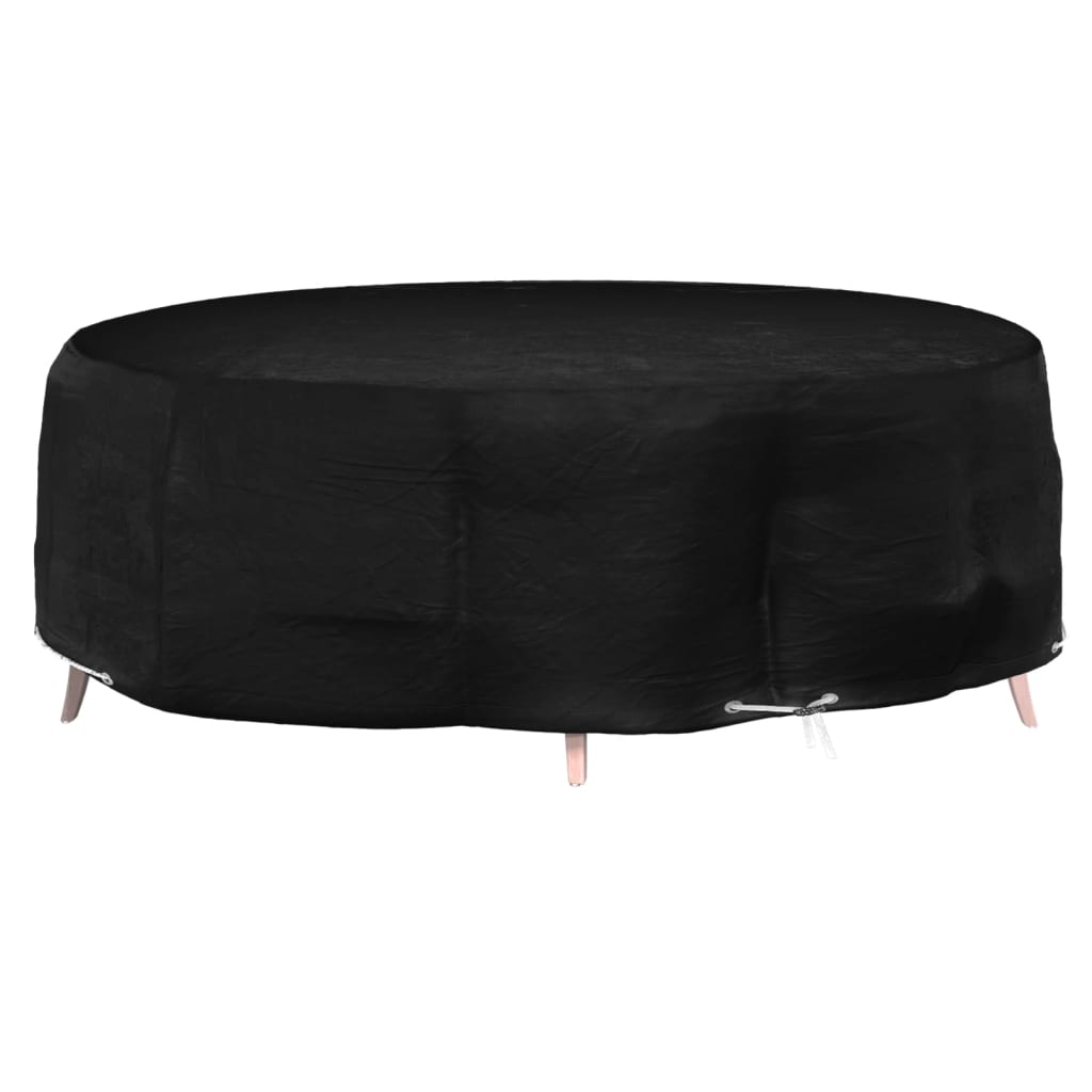 Överdrag Till Loungegrupp 2 St 8 Öljetter Ø188X50 Cm Rund