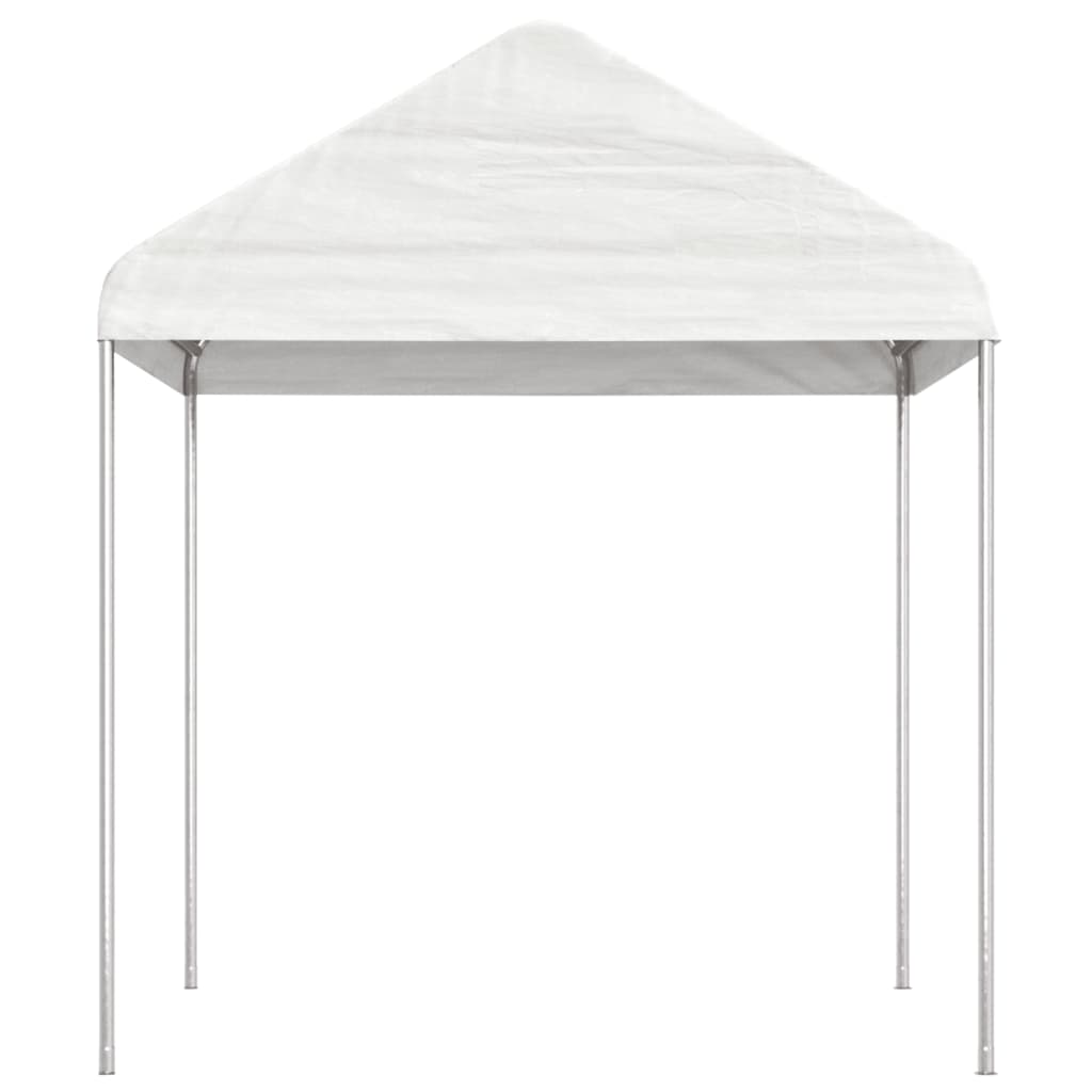 Paviljong Med Tak Vit 8,92X2,28X2,69 M Polyeten