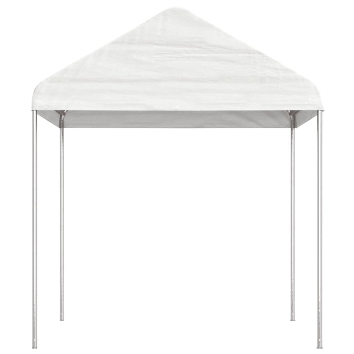 Paviljong Med Tak Vit 8,92X2,28X2,69 M Polyeten