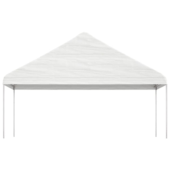 Paviljong Med Tak Vit 17,84X5,88X3,75 M Polyeten