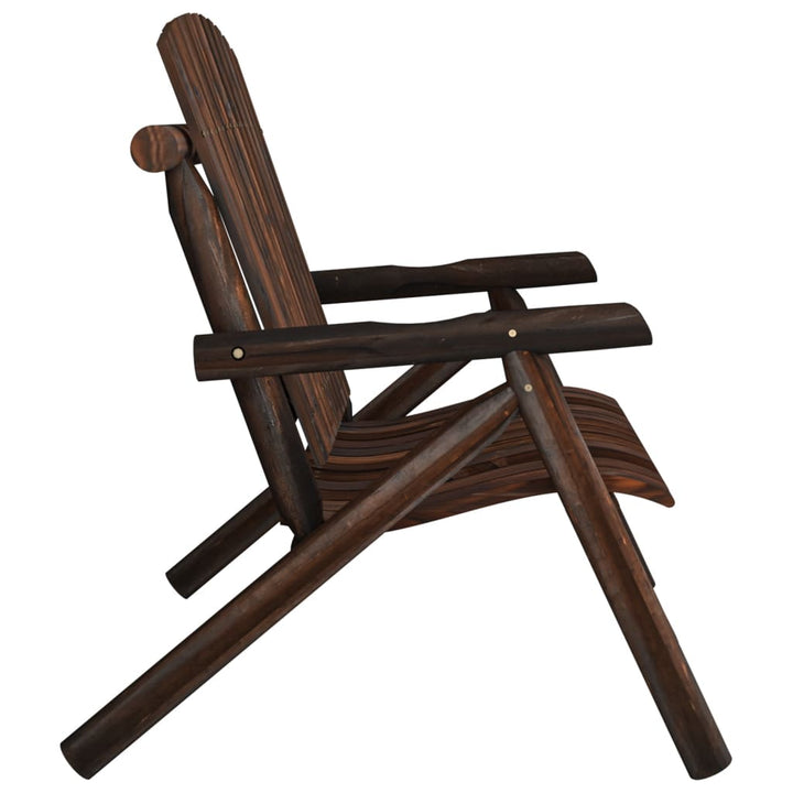 Trädgårds 2-Sits 119X85X98 Cm Massivt Granträ