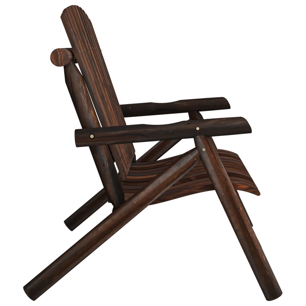 Trädgårds 2-Sits 119X85X98 Cm Massivt Granträ