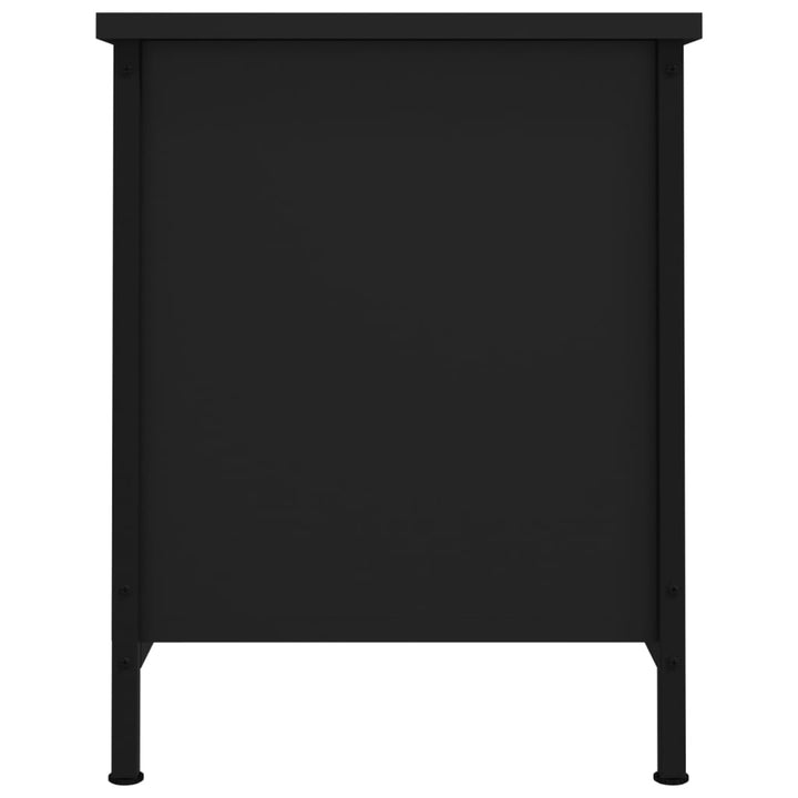 Tv-Bänk Med Dörrar 60X35X45 Cm Konstruerat Trä