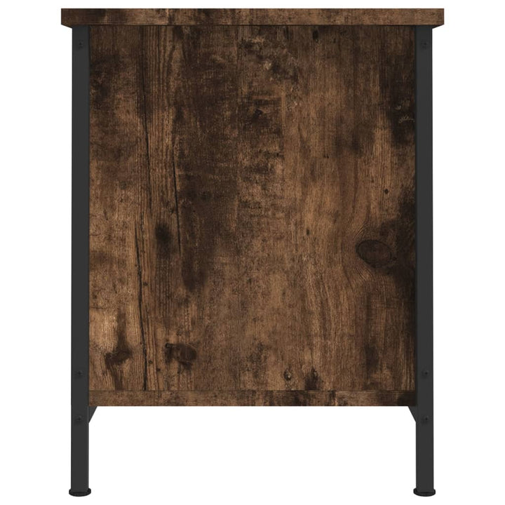 Tv-Bänk Med Dörrar 60X35X45 Cm Konstruerat Trä