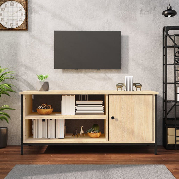 Tv-Bänk 100X40X45 Cm Konstruerat Trä