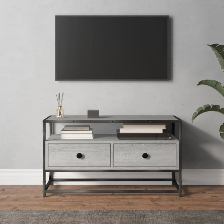 Tv-Bänk 80X35X45 Cm Konstruerat Trä