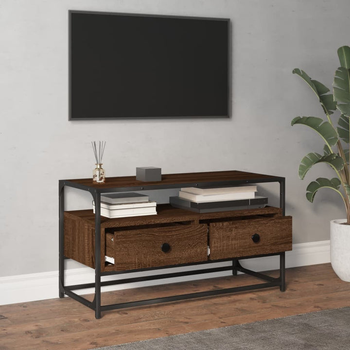Tv-Bänk 80X35X45 Cm Konstruerat Trä