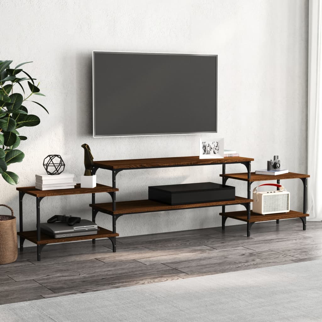 Tv-Ställ 157X35X52 Cm Konstruerat Trä